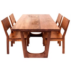 Walnut Lolita Dining Table, Customizable Wood