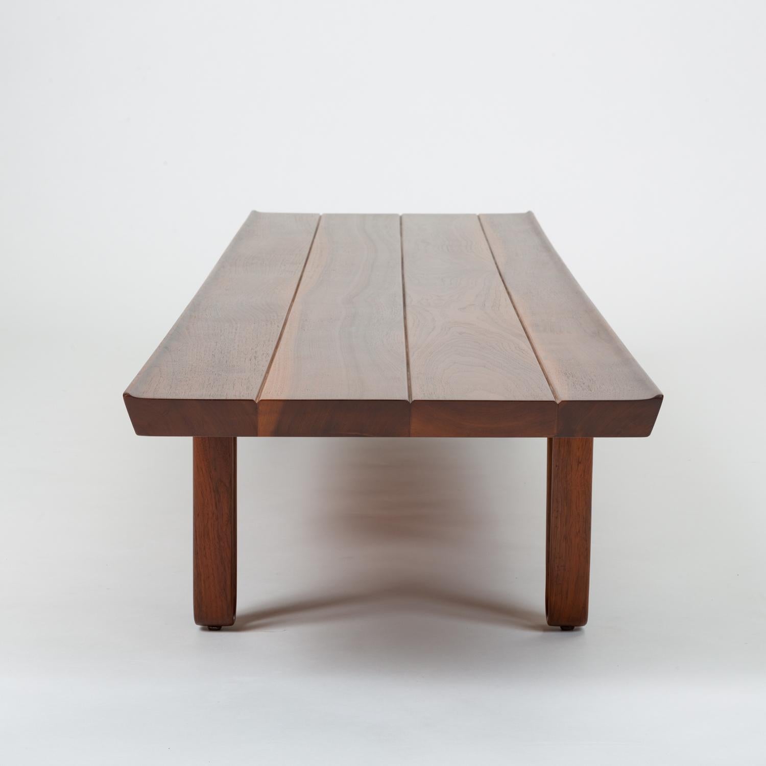 Walnut “Long John” Bench or Coffee Table by Edward Wormley for Dunbar 5