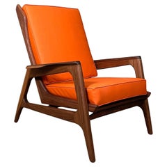 Walnut Lounge Chair No.1 by Kirby Furniture