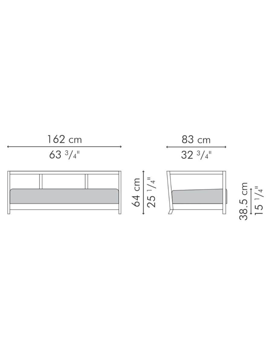 Philippine Walnut Lowback Suzy Wong Loveseat by Kenneth Cobonpue For Sale