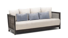 Lowback-Sofa Suzy Wong aus Nussbaumholz von Kenneth Cobonpue
