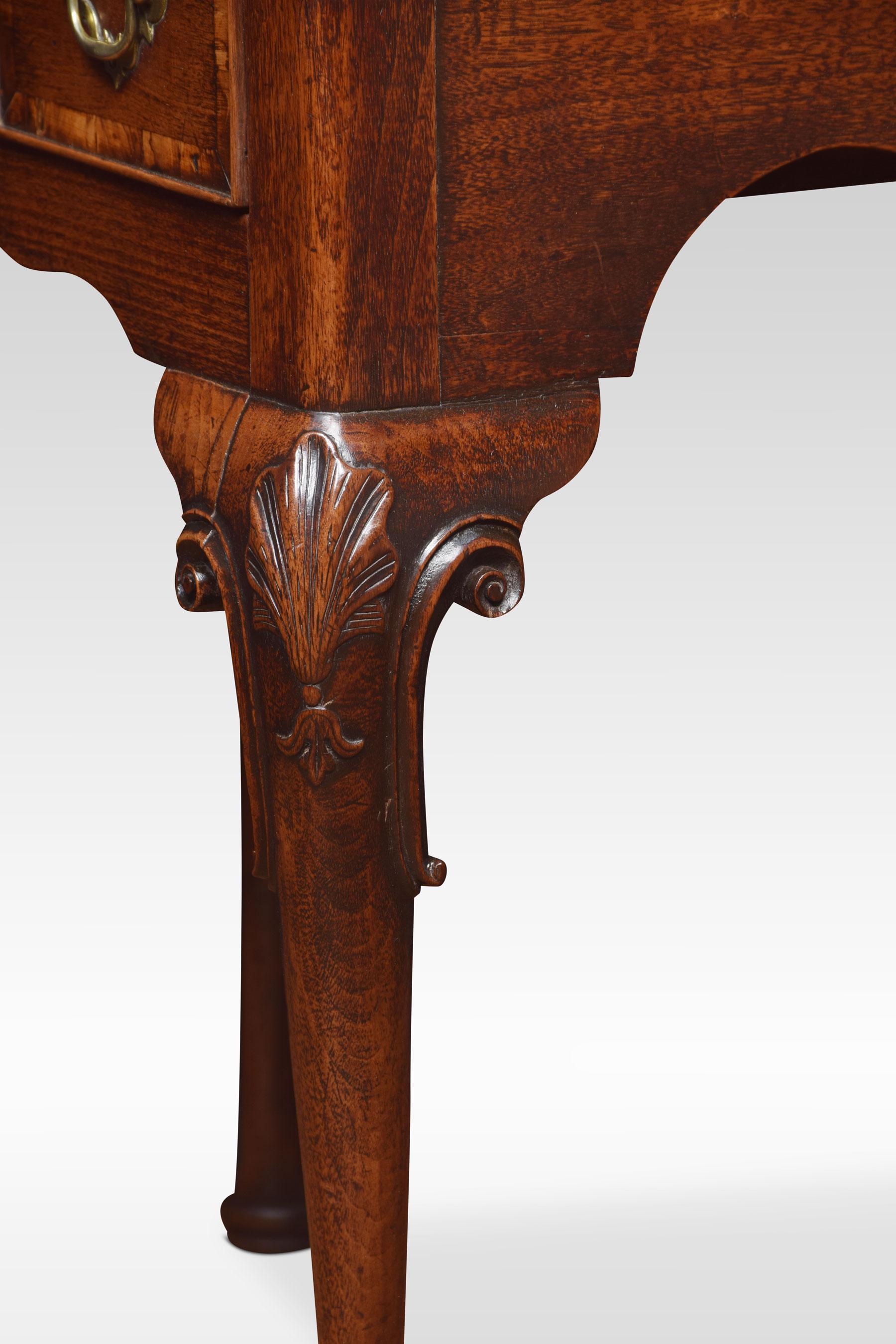 19th Century Walnut Lowboy For Sale