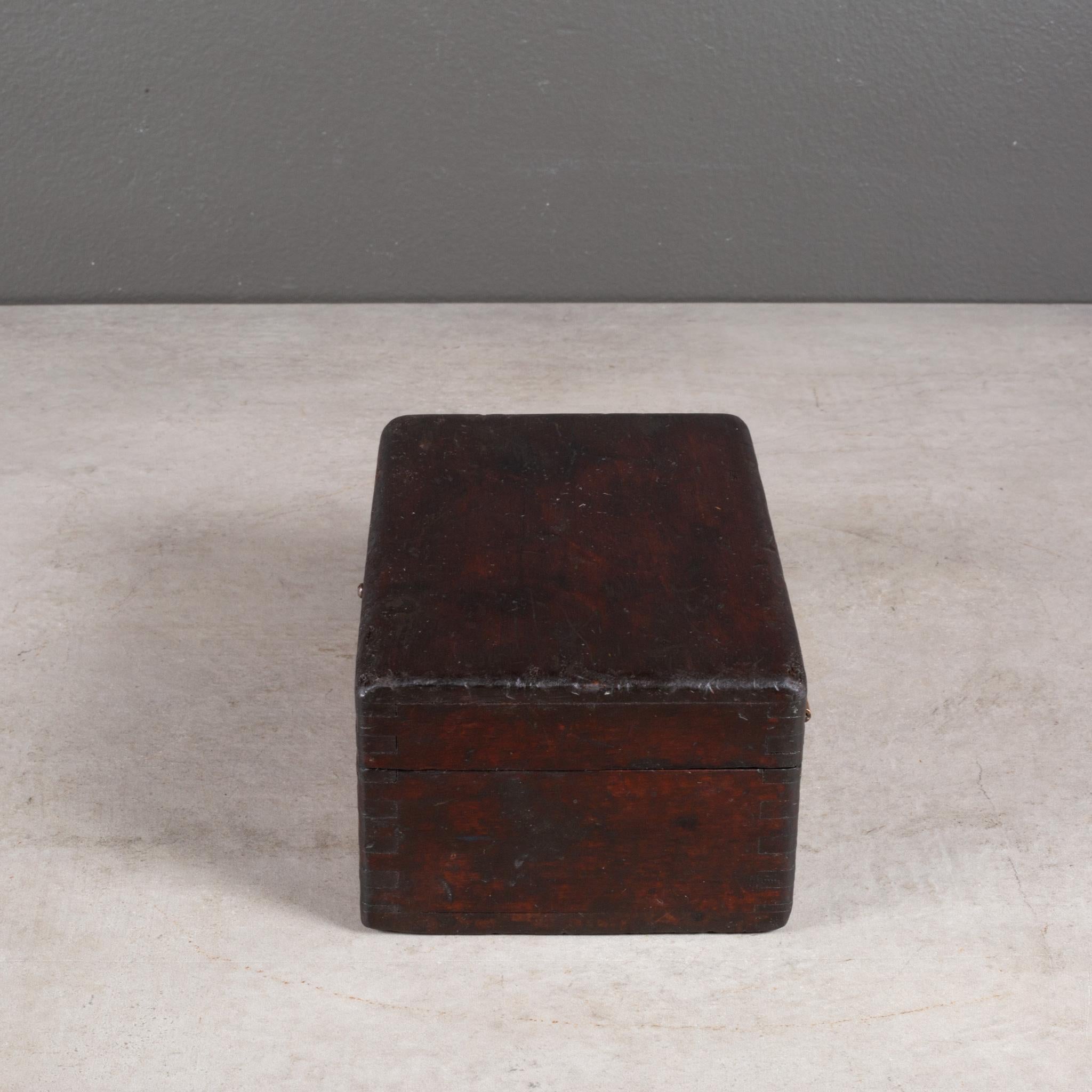 antique machinist tool box