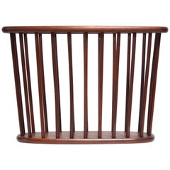 Walnut Magazine Rack by Arthur Umanoff