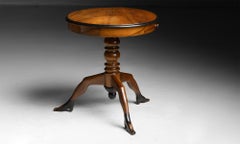 Walnut “Manx” Table, England circa 1860