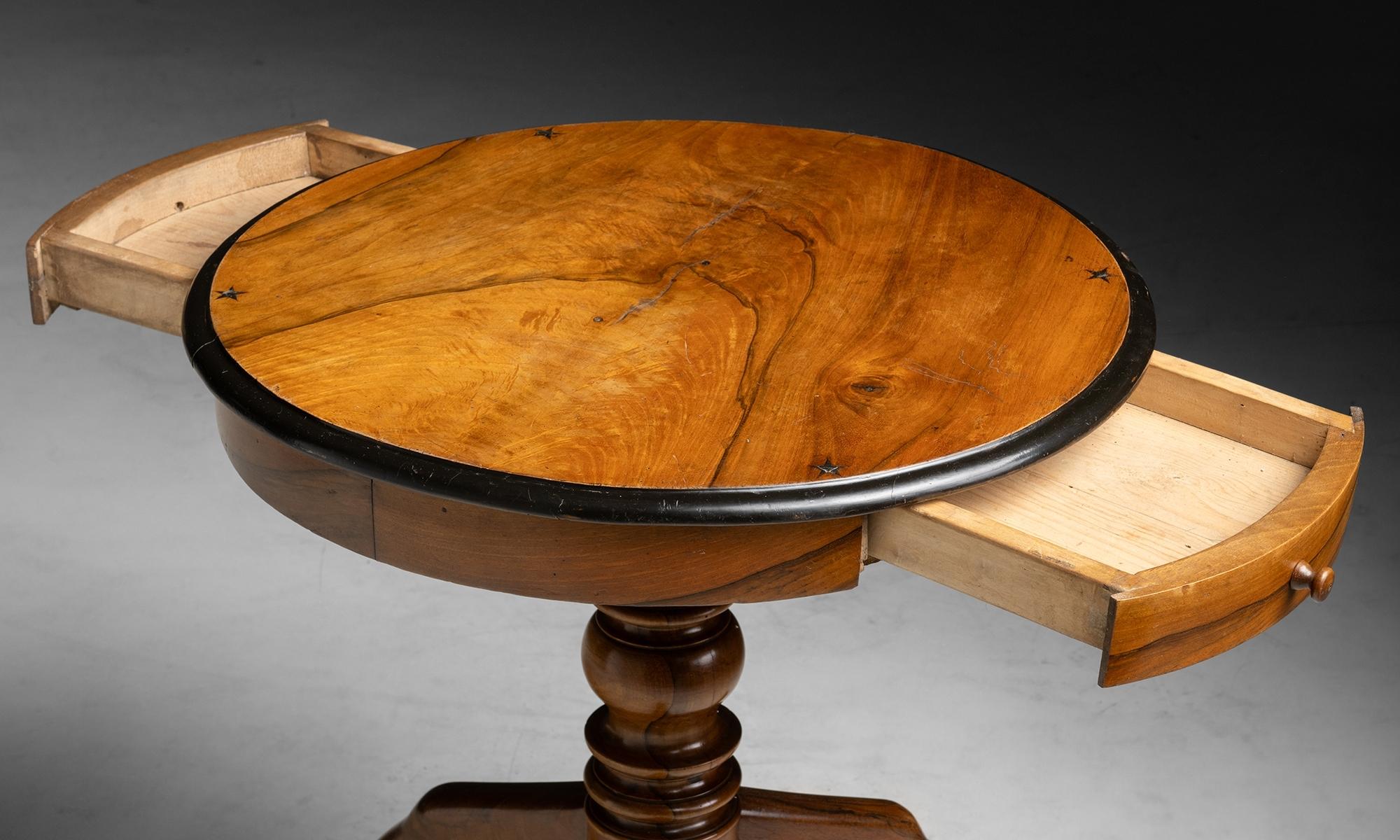 Walnut “Manx” Table, England circa 1860 1