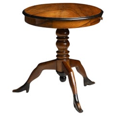 Walnut “Manx” Table, England circa 1860