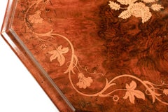 Walnut and Marquetry Wine Table, circa 1860
