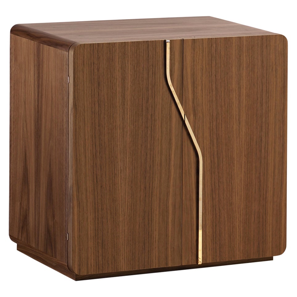 Walnut Matte Chest