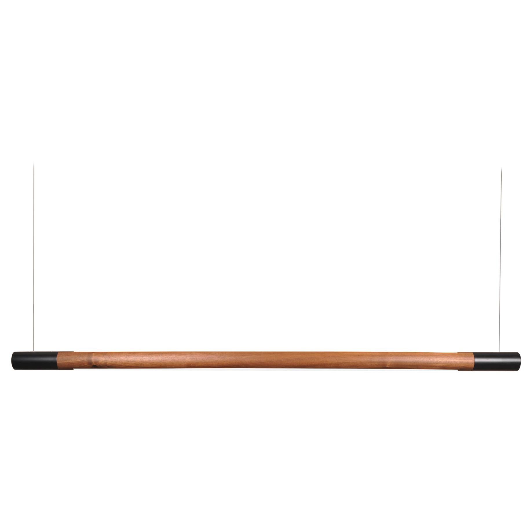 Pendentif Up&Up Downs en noyer moyen par Hollis & Morris