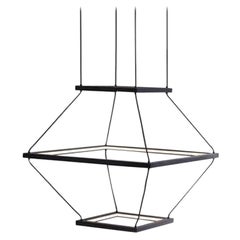 Walnut Medium Lantern Pendant by Hollis & Morris