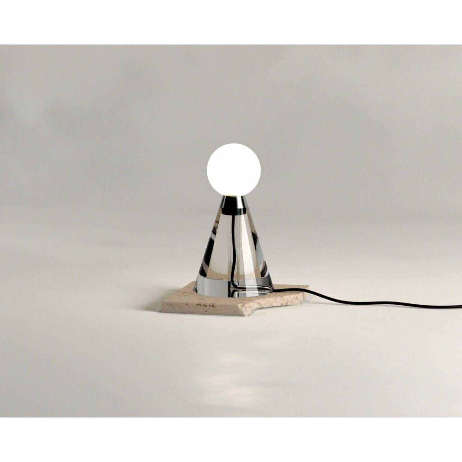 Other Walnut Mercurio Lamp by Siete Studio  For Sale