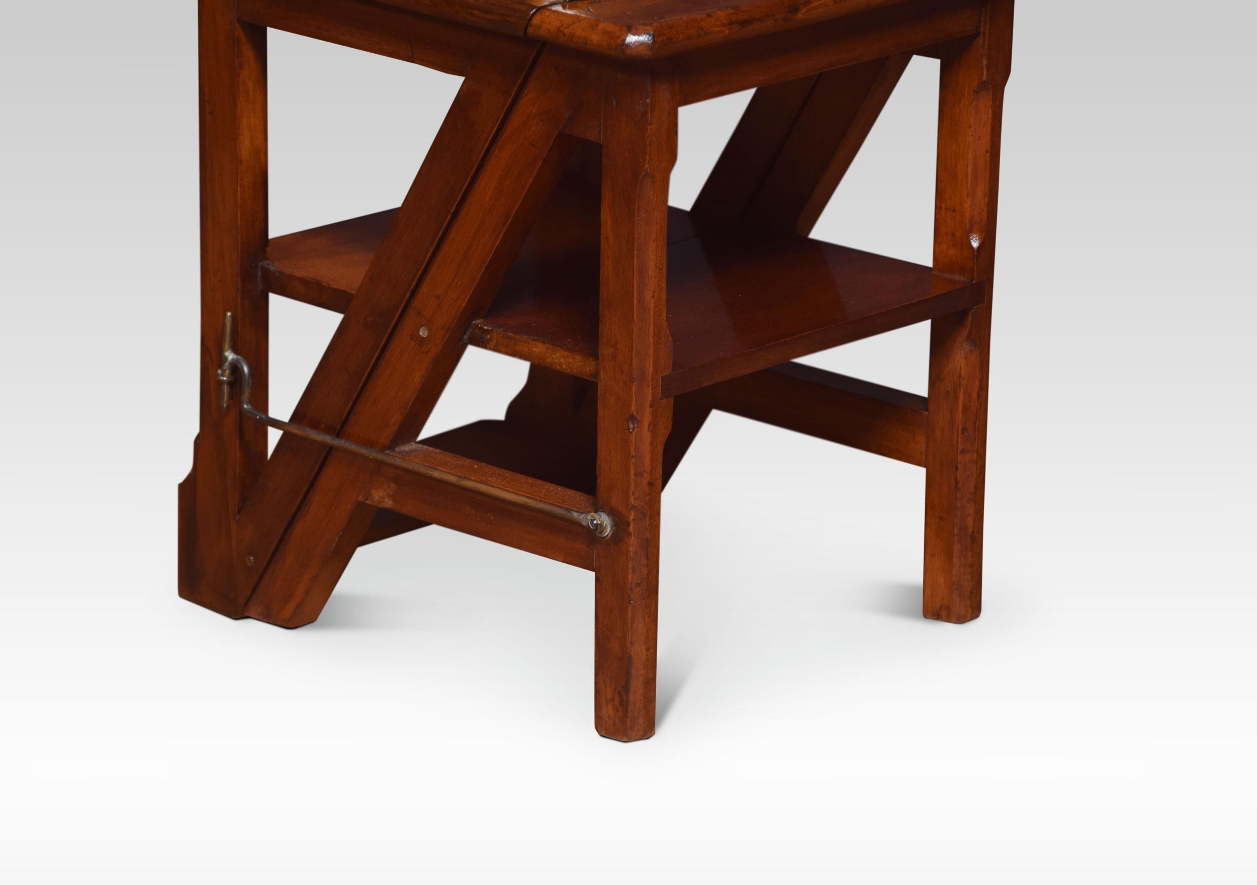 19th Century Walnut Metamorphic Chair