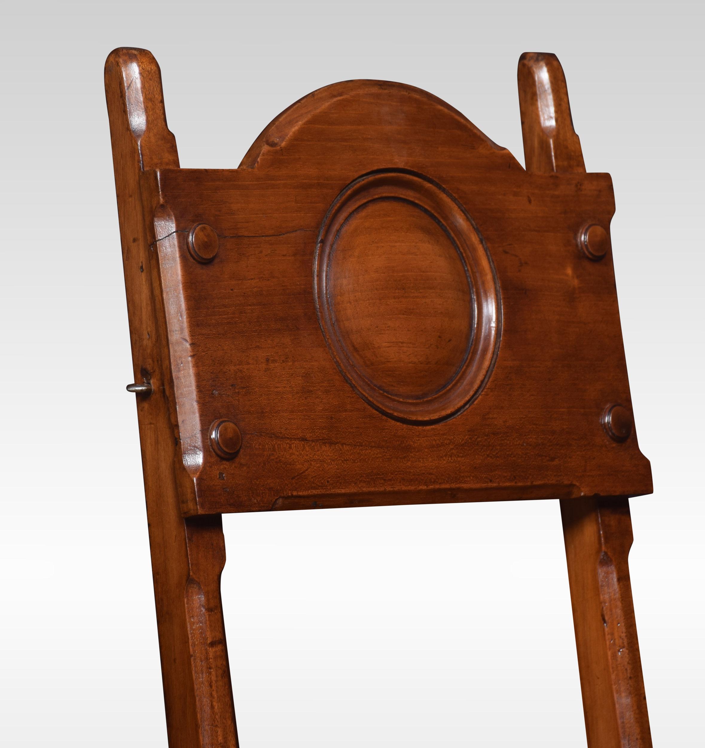 Walnut Metamorphic Chair 1