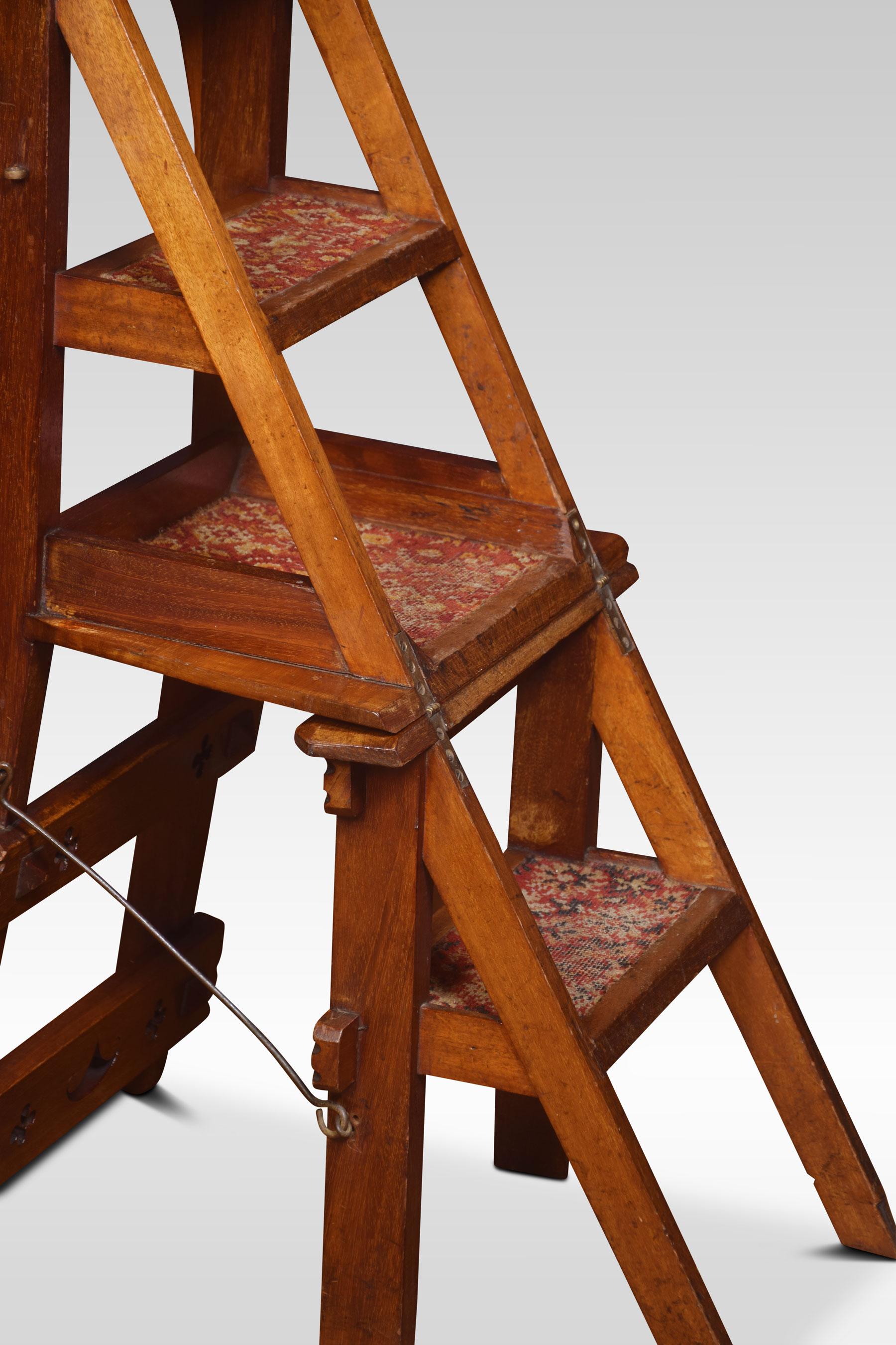 Walnut Metamorphic Chair For Sale 1