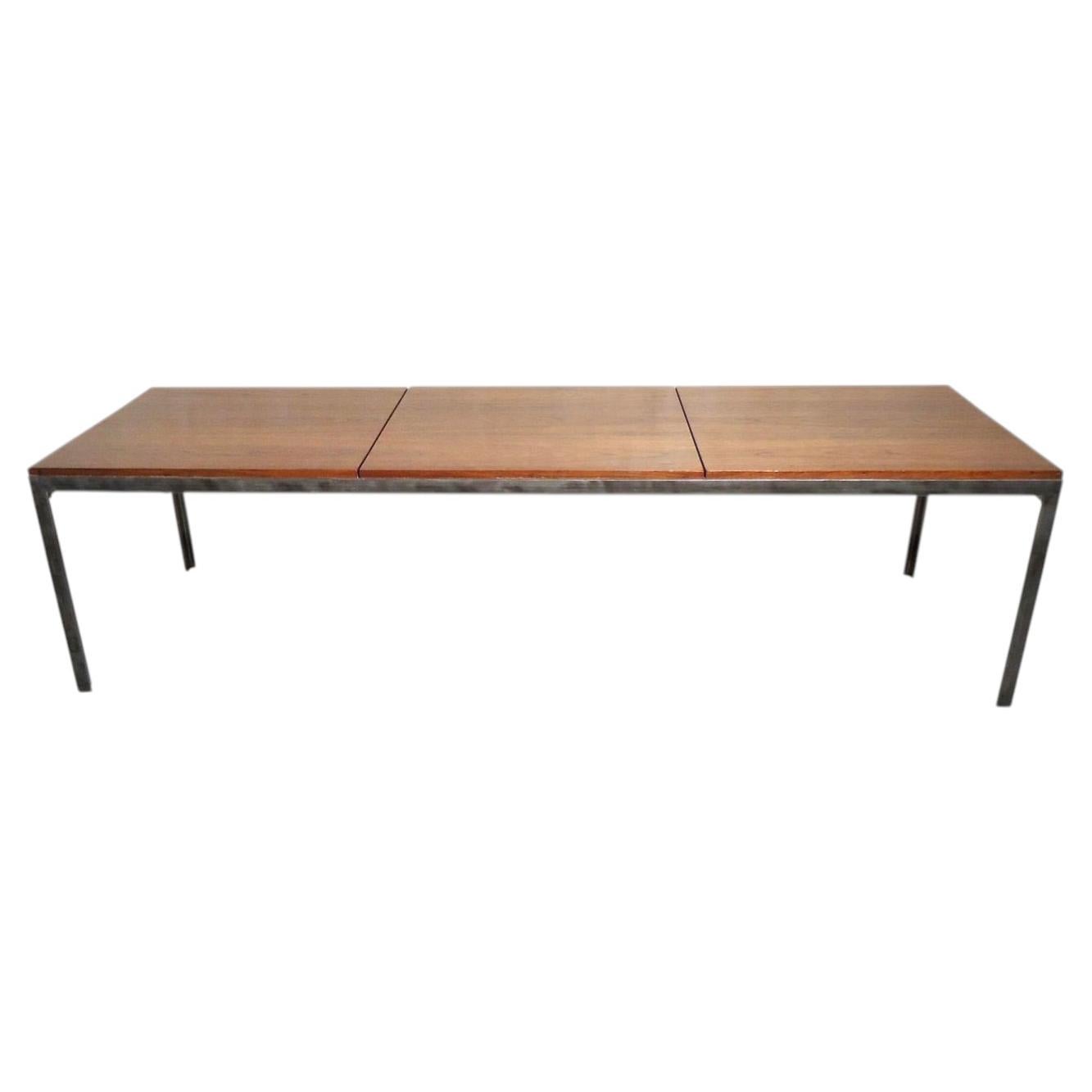 Walnut Mid-Century Coffee Table by Florence Knoll