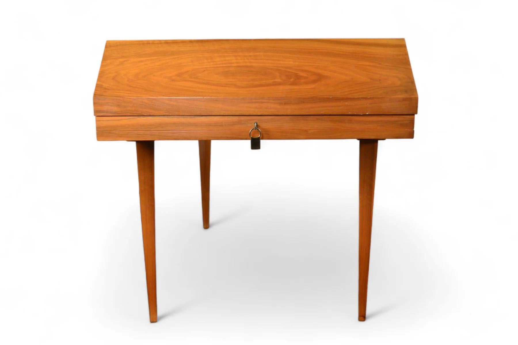 Walnut Mid Century Harpsichord By Johann Christoph Neupert 7