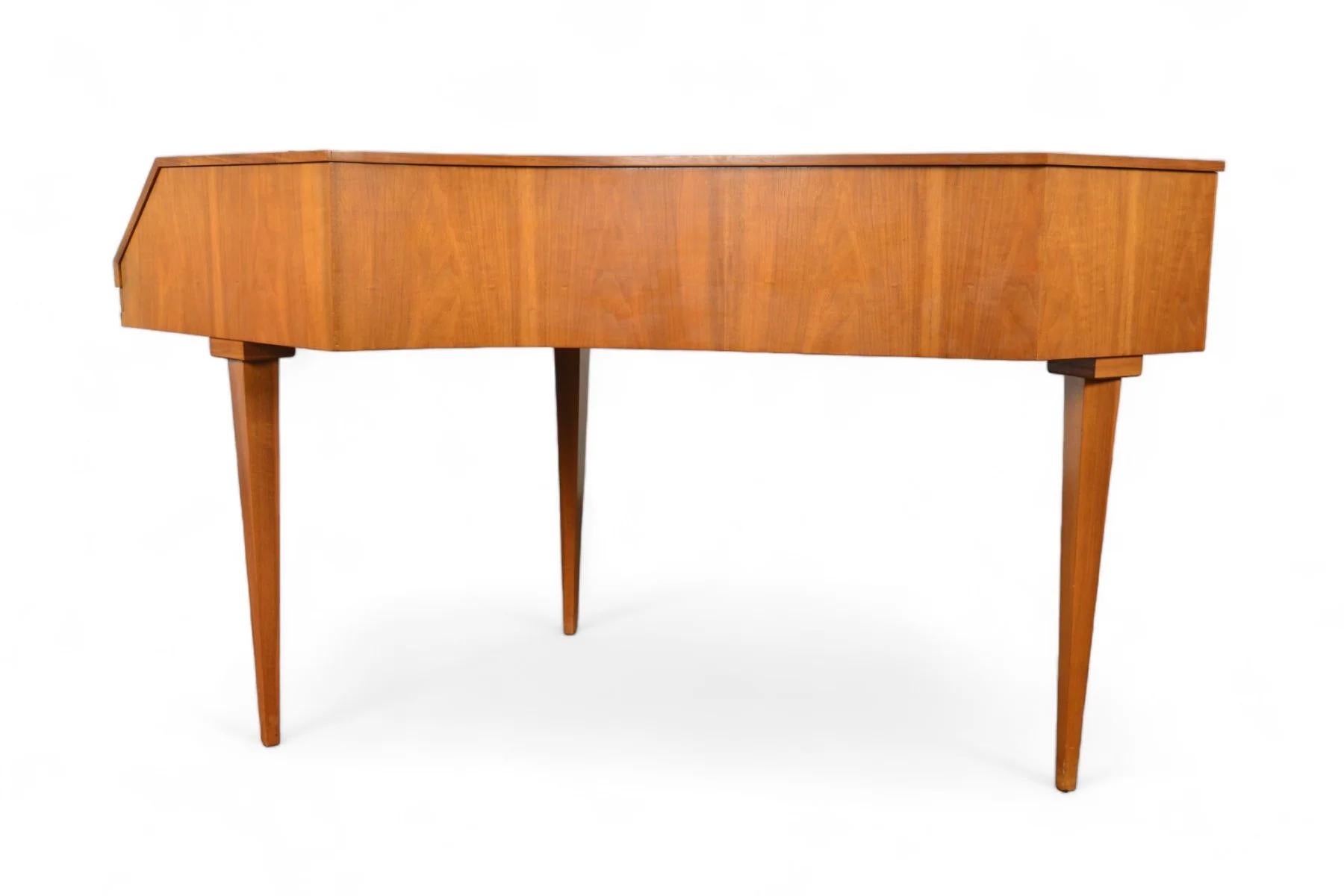 Ebony Walnut Mid Century Harpsichord By Johann Christoph Neupert