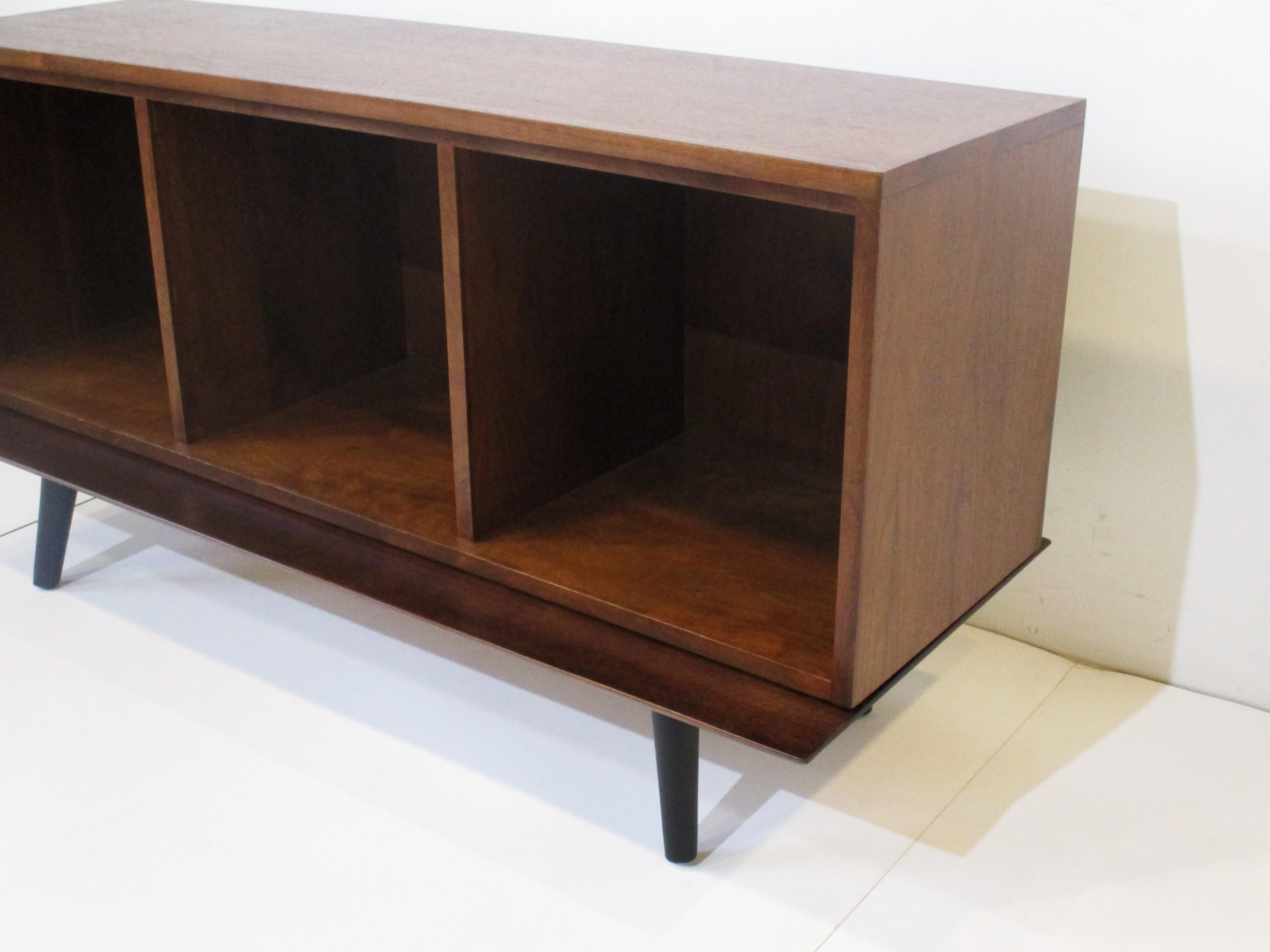 modern record cabinet