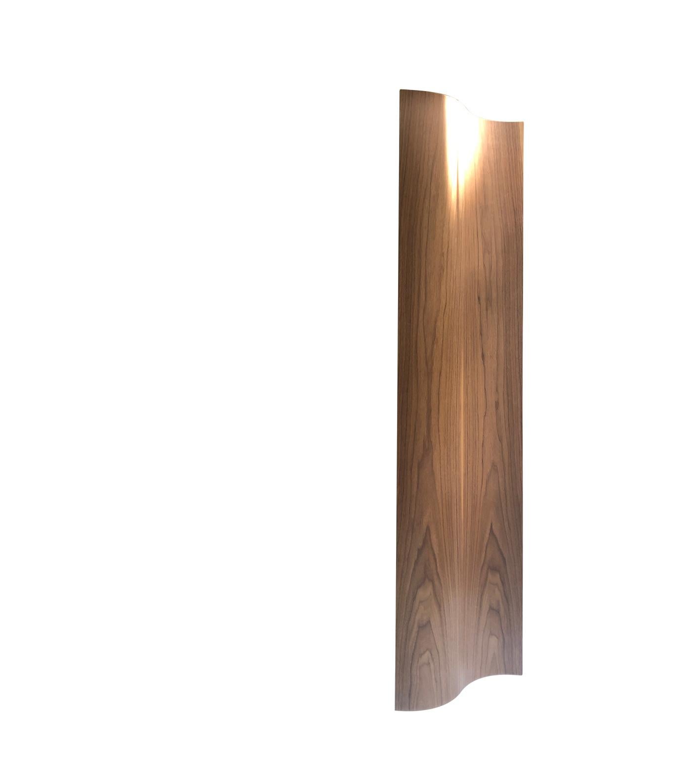 Modern Walnut Modular Screen by Victoria Magniant