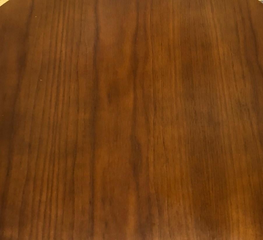 Beech Walnut Molded Plywood Armchair / 
