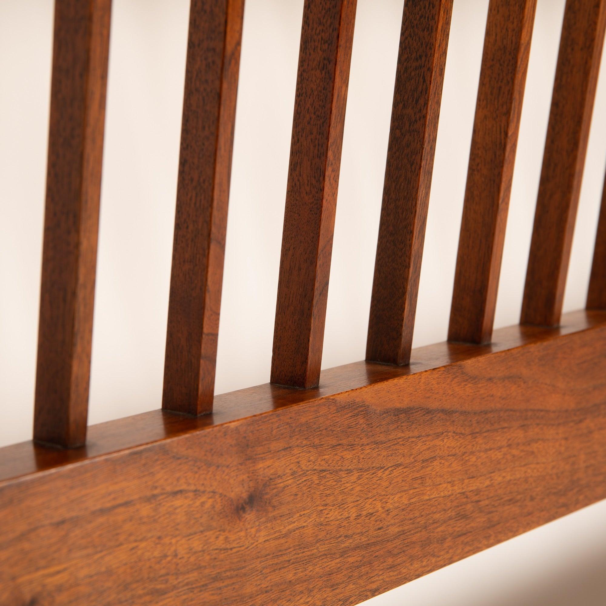 American Walnut Nakashima Headboard by George Nakashima for George Nakashima Studio For Sale