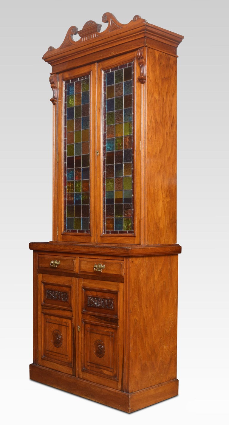 Walnut Narrow Bookcase For Sale at 1stDibs narrow walnut bookcase