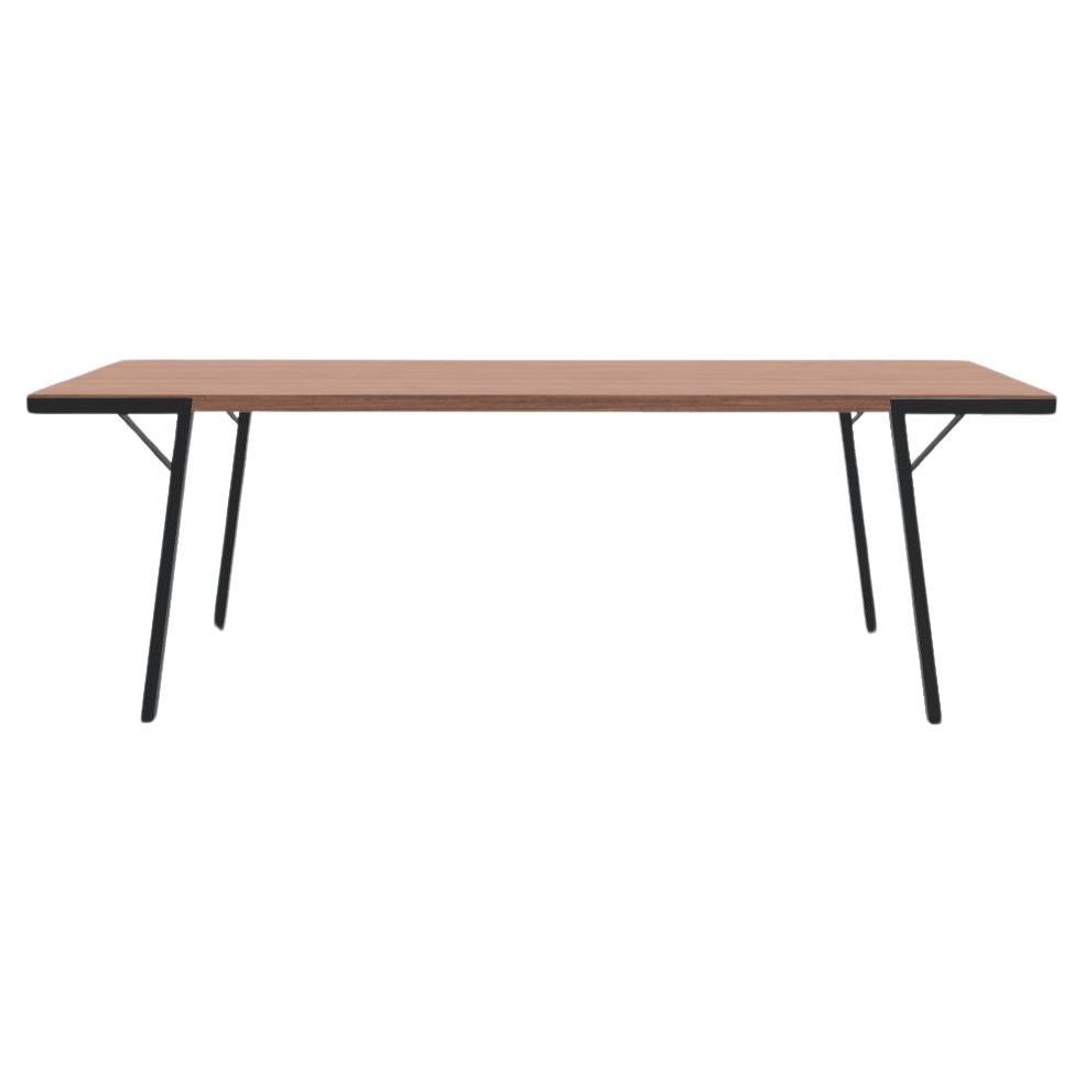 Walnut Natur Frame Dining Table M by Milla & Milli For Sale