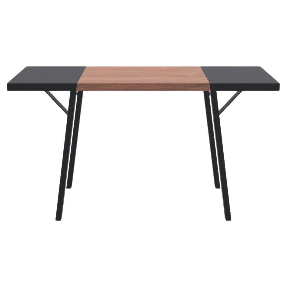 Walnut Natur Frame Office Table L by Milla & Milli For Sale