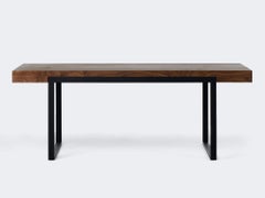 Walnut Natur Offset Dining Table L by Milla & Milli