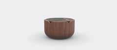 Walnut Natur Picasso Green Bloom Coffee Table M by Milla & Milli