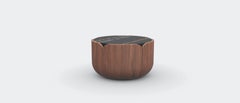 Walnut Natur Sahara Noir Bloom Coffee Table M by Milla & Milli