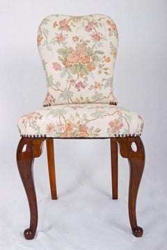 Walnut Neobarokk Dinner Set of 6 Chairs Ám Table