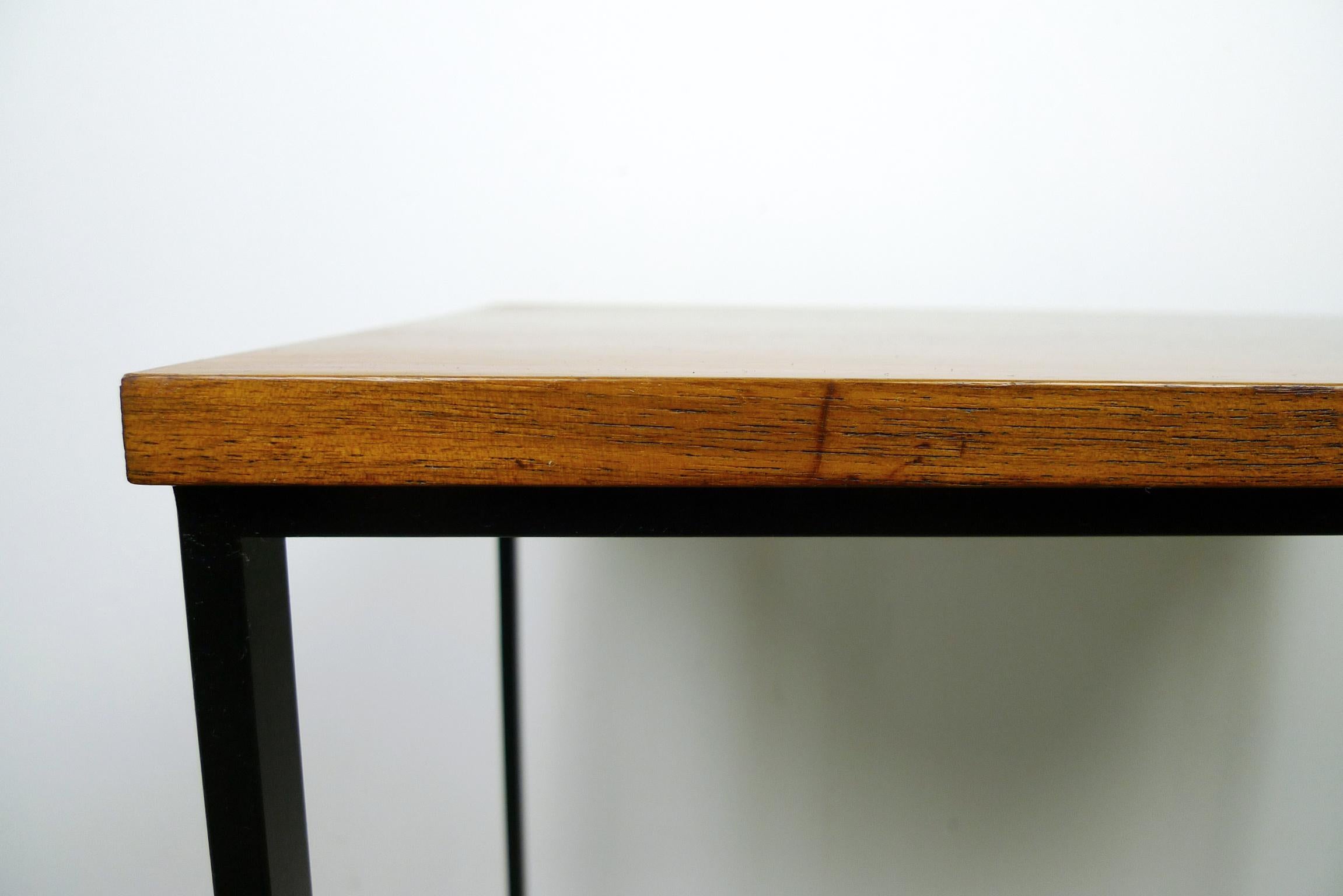 Walnut Nesting Tables with Metal Frames, Germany, 1960s 7