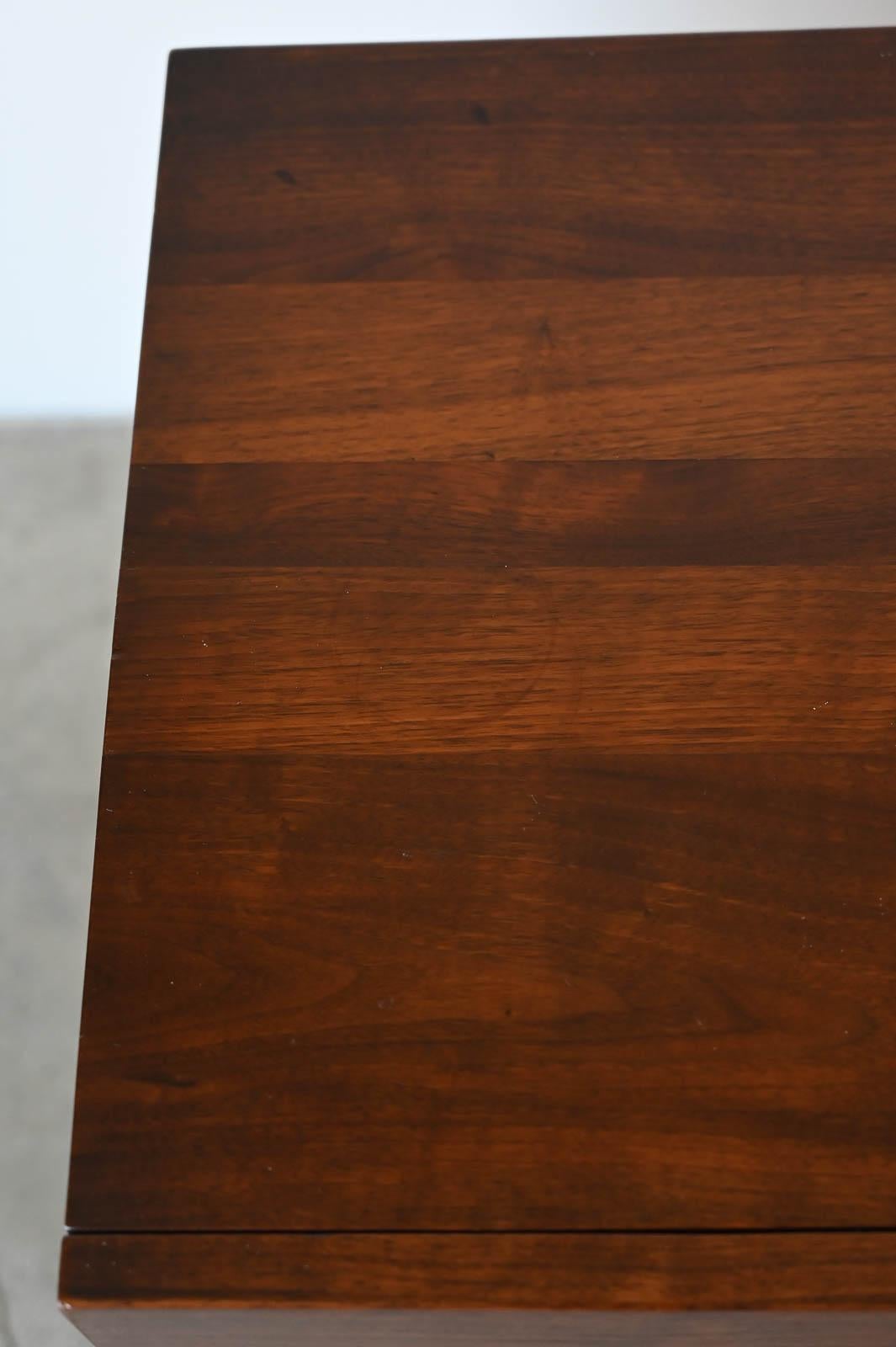 Walnut Nightstand or End Table by Ace-Hi of California, ca. 1960 6