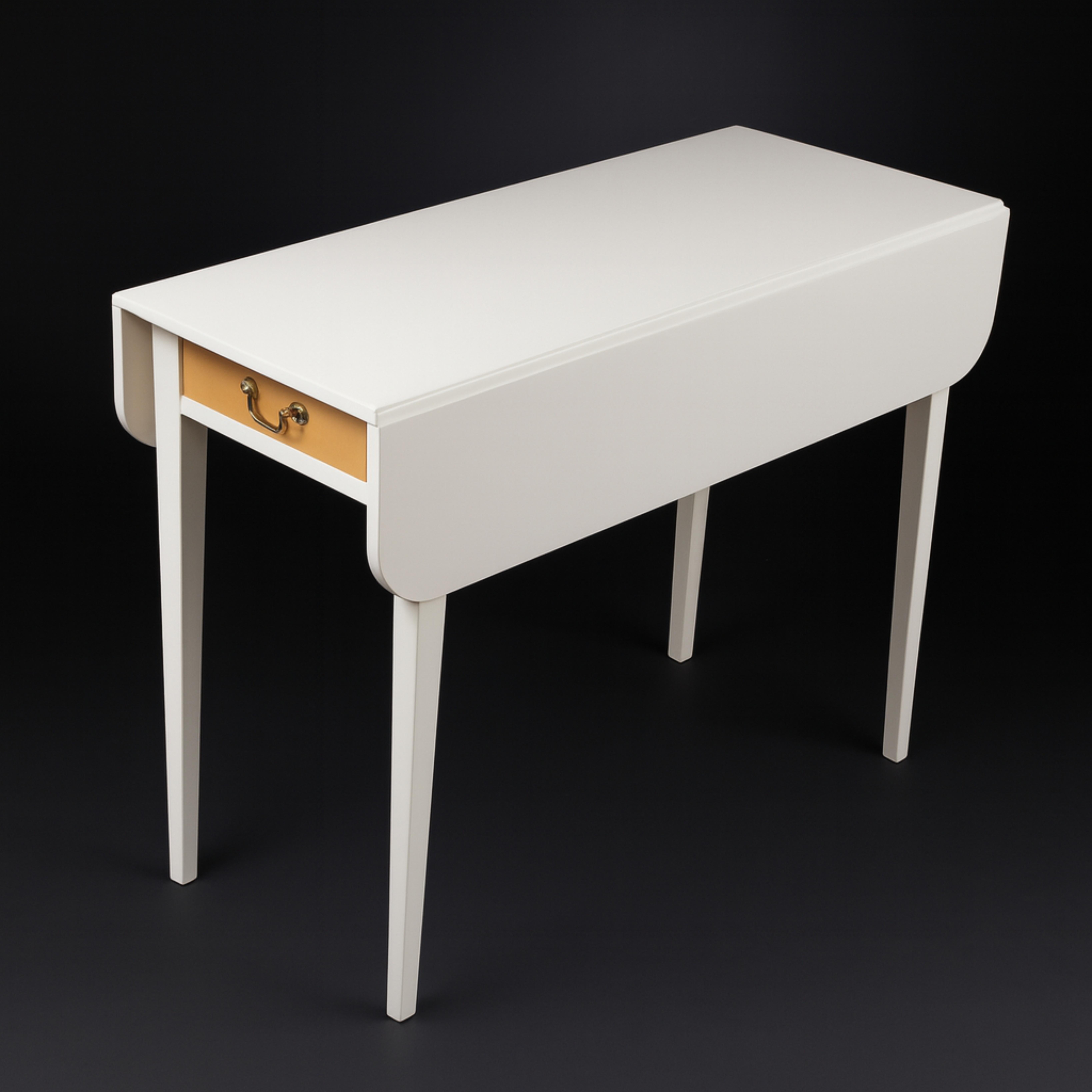 Table à abattant Pembroke en noyer écru, 19e siècle en vente 4