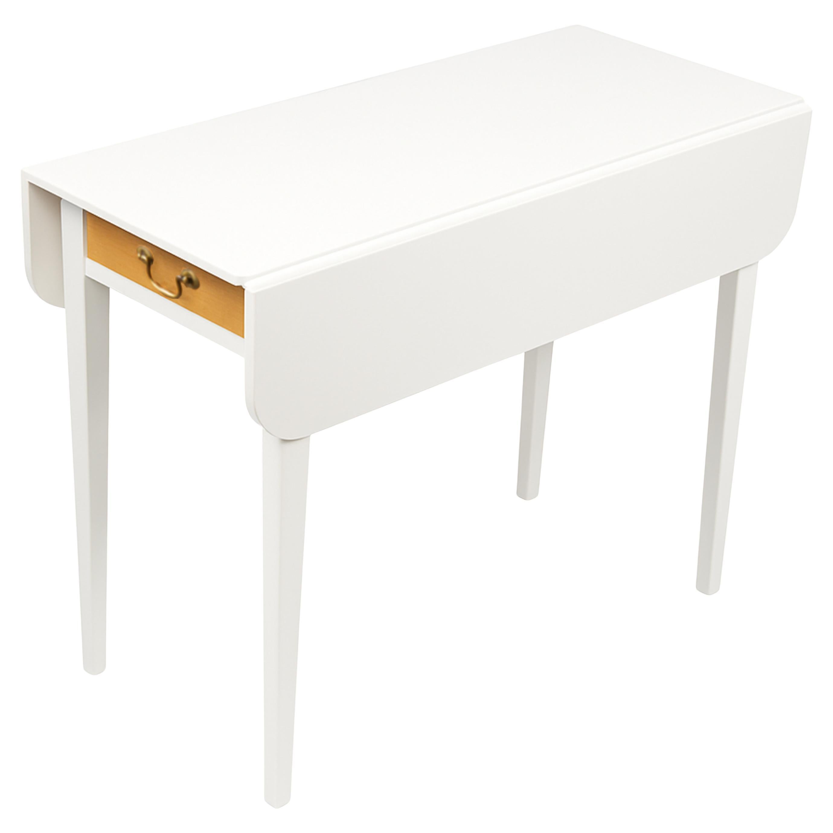 Table à abattant Pembroke en noyer écru, 19e siècle en vente