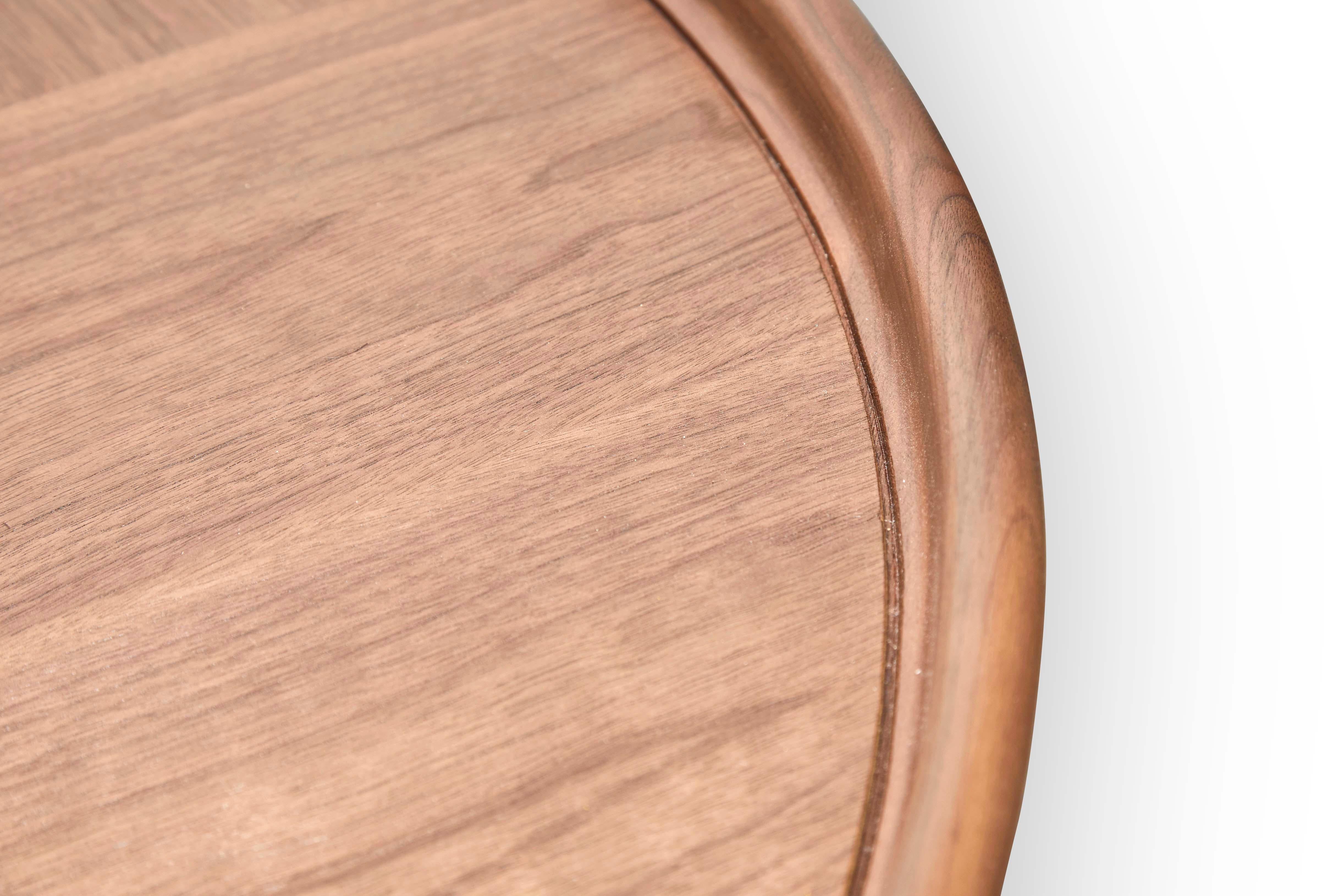 Mid-Century Modern Walnut Ojai Coffee Table 48