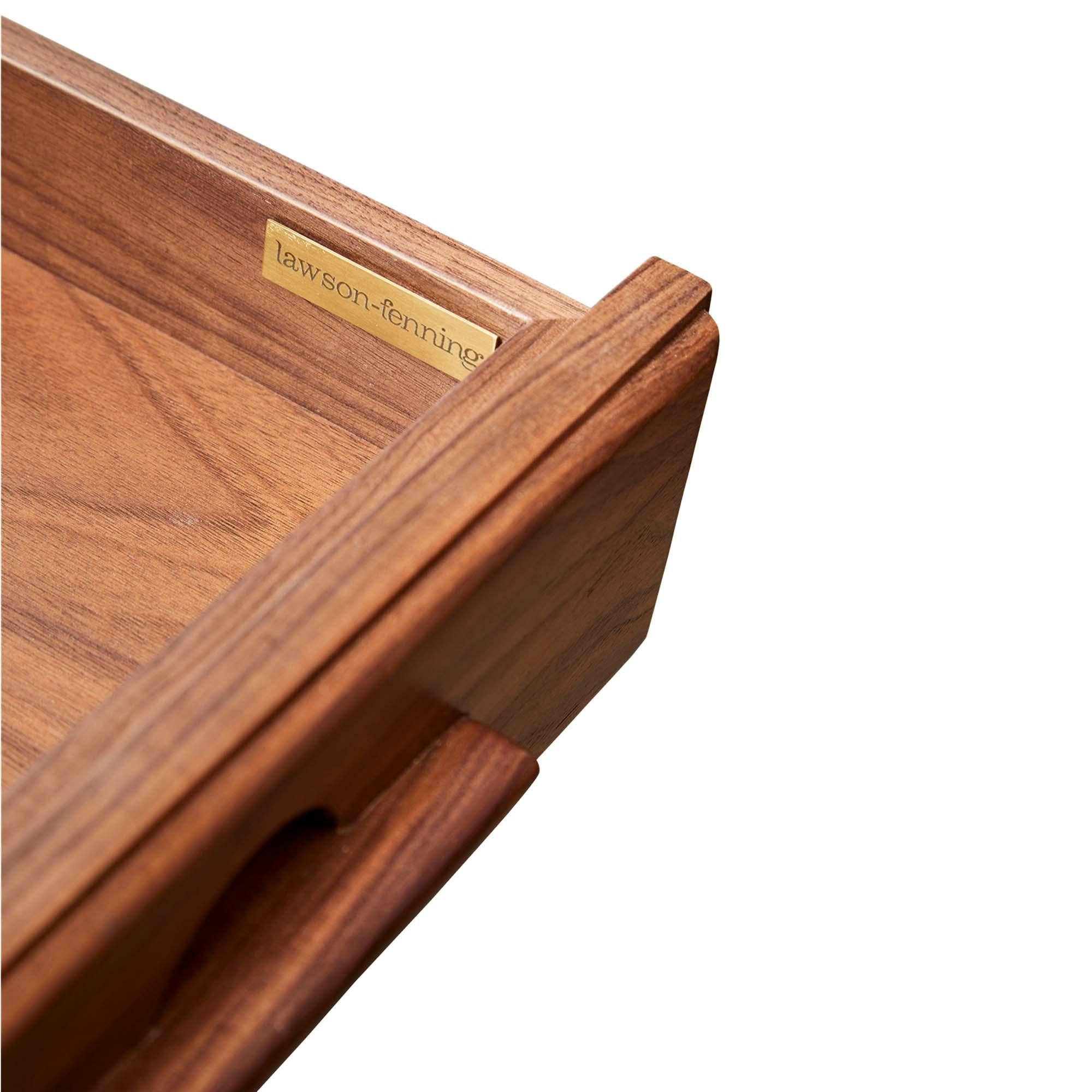 Contemporary Walnut Ojai Desk by Lawson-Fenning For Sale