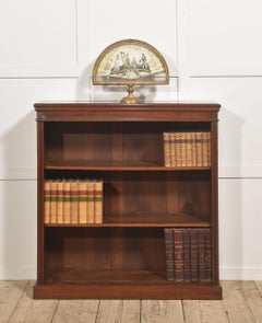 Walnut Open Bookcase