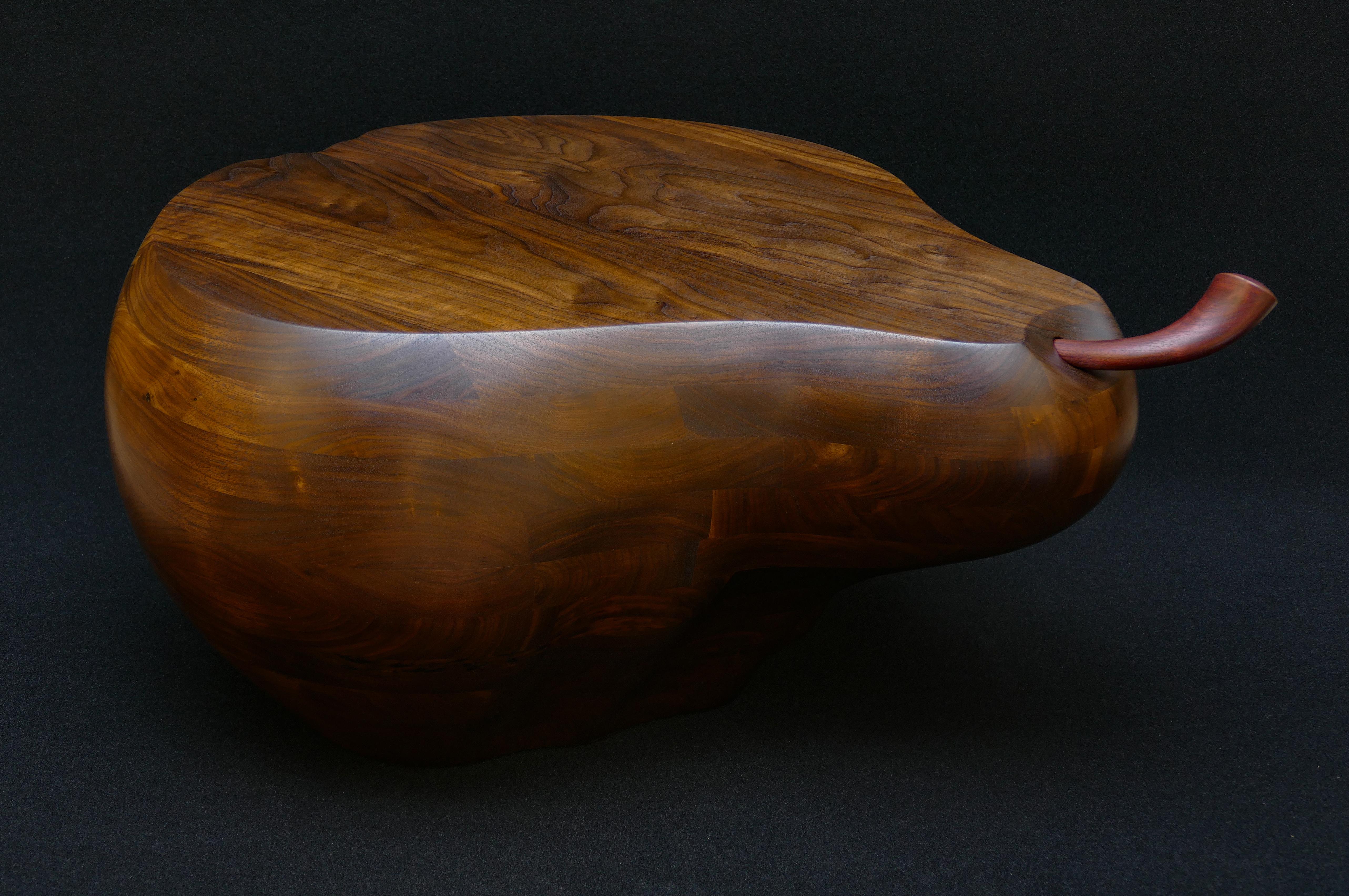 Opus Pear Coffee Table in Walnut by Mark Levin For Sale at 1stDibs