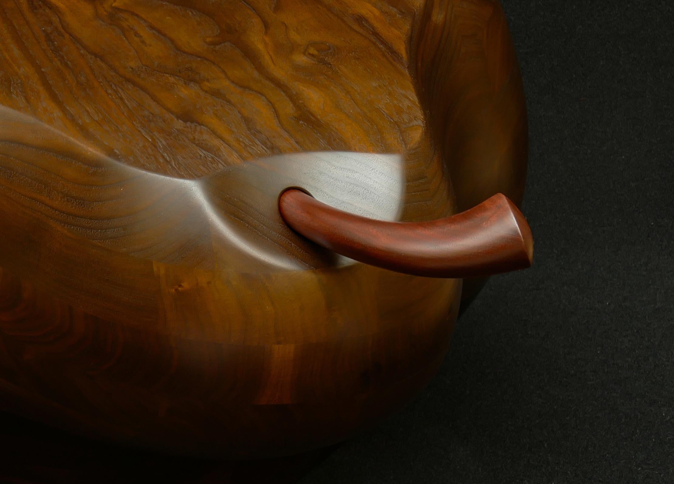 Opus Pear Coffee Table in Walnut by Mark Levin For Sale at 1stDibs