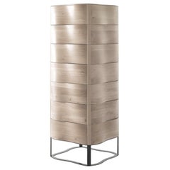 Kommode aus Nussbaum oder Eiche, Chiffonier