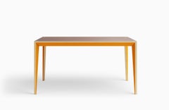 Walnut Orange MiMi Table by Miduny, Made in Italy