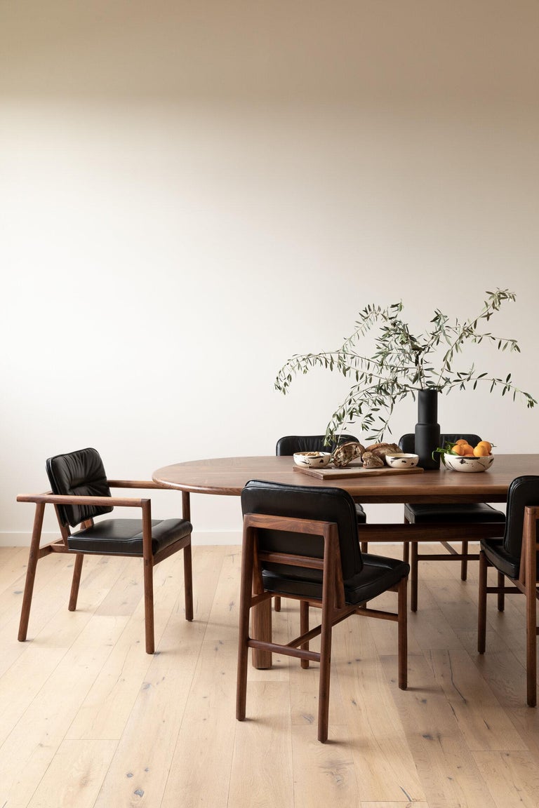 Walnut Palang Dining Table For Sale at 1stDibs