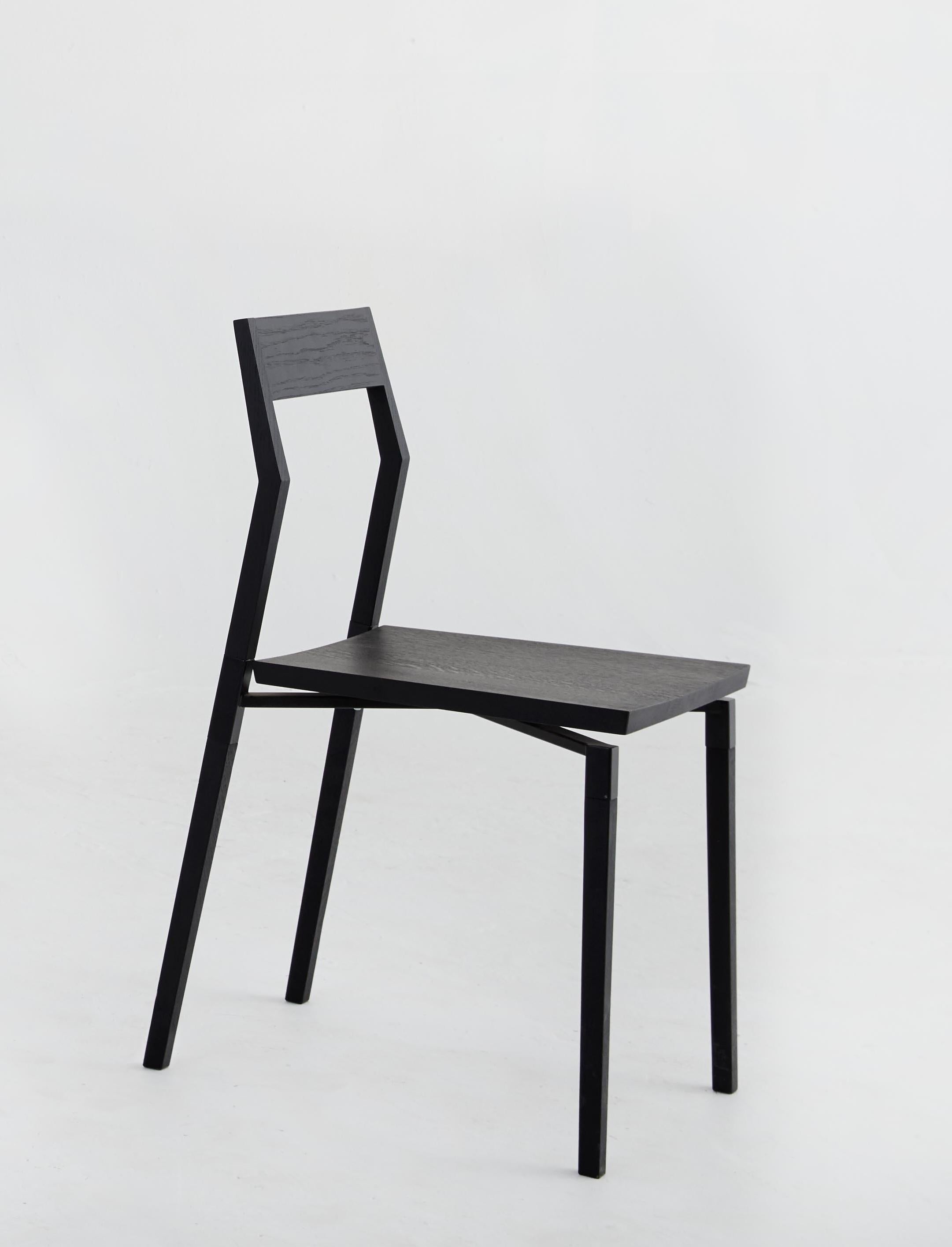 Walnut parkdale dining chair by Hollis & Morris
Dimensions: 18.5