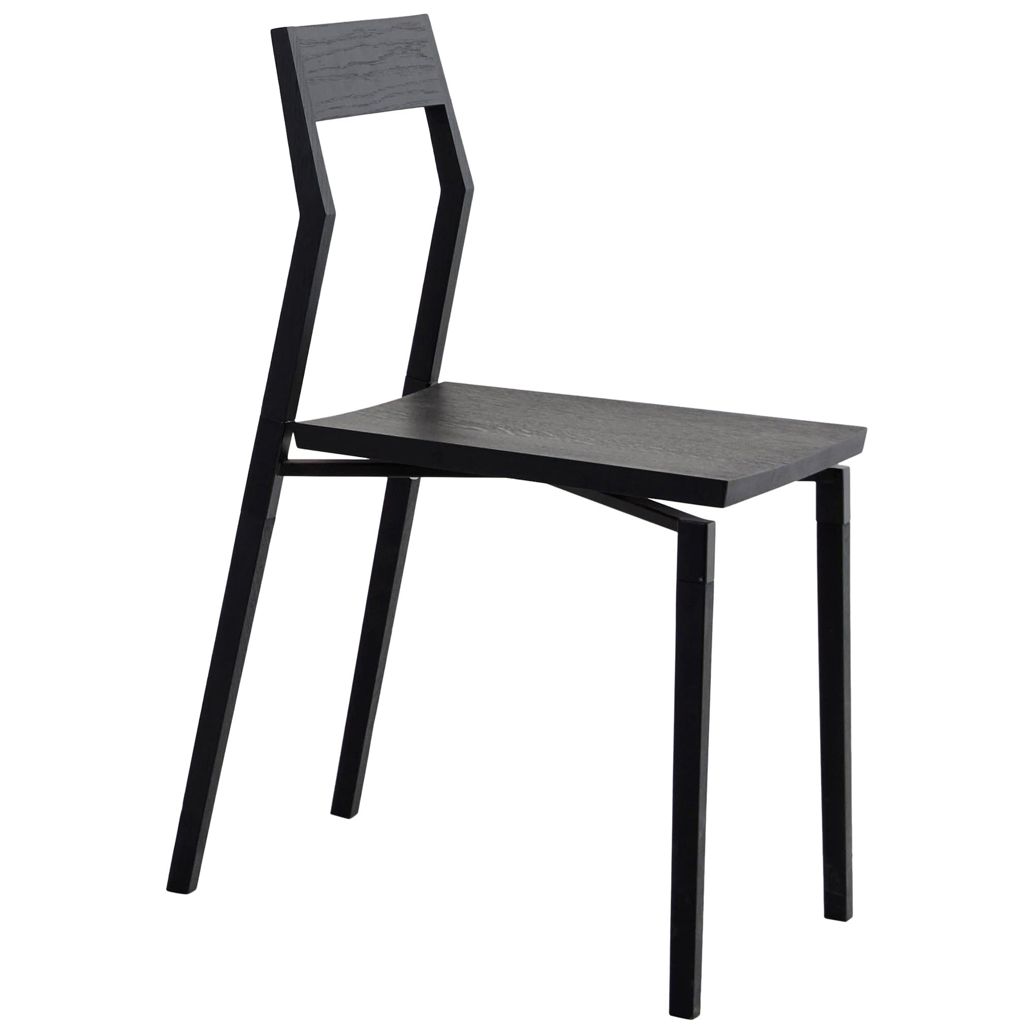 Walnut Parkdale Dining Chair by Hollis & Morris For Sale