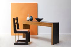 Lawson-Fenning Parkman Console, Cork Topped Oak, Modern Console Table