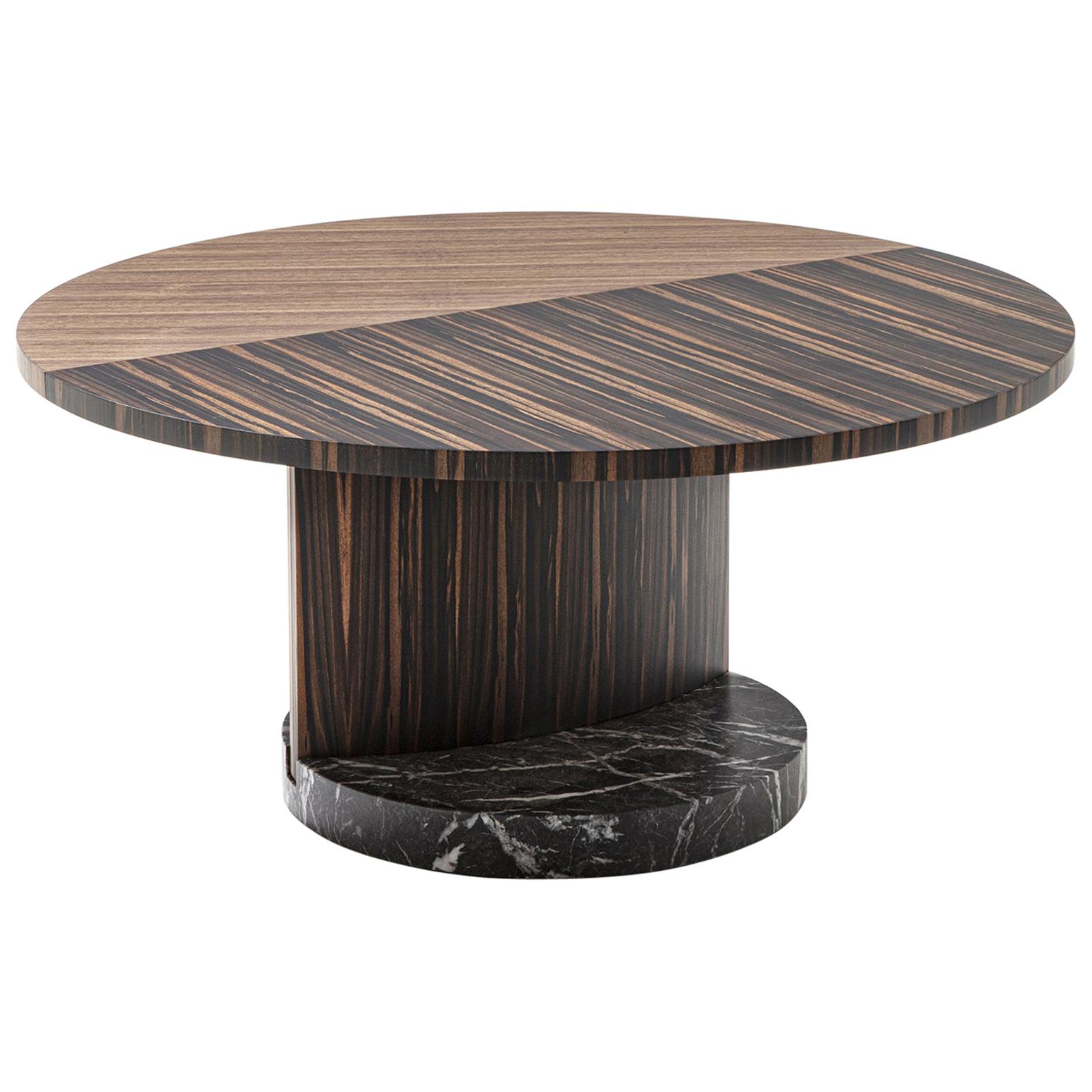 Walnut Patch Coffee Table For Sale