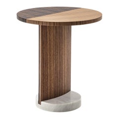 Walnut Patch Medium Side Table